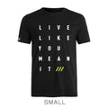 Vega® Unisex Black T-shirt
